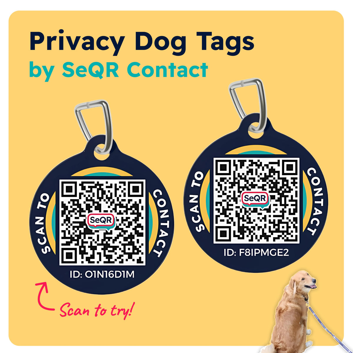 Privacy Dog Tag